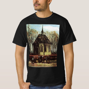 Gemeente in de kerk, Nuenen door Vincent van Gogh T-shirt