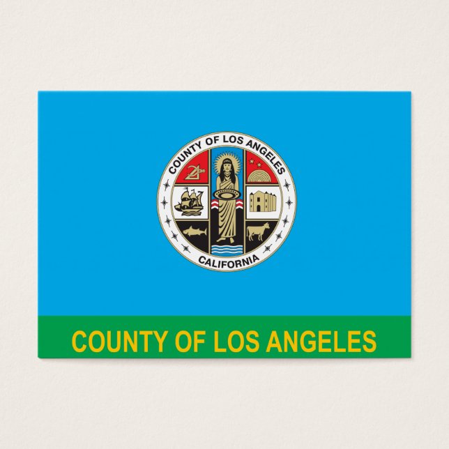 Gemeente Los Angeles Visitekaartjes (Voorkant)