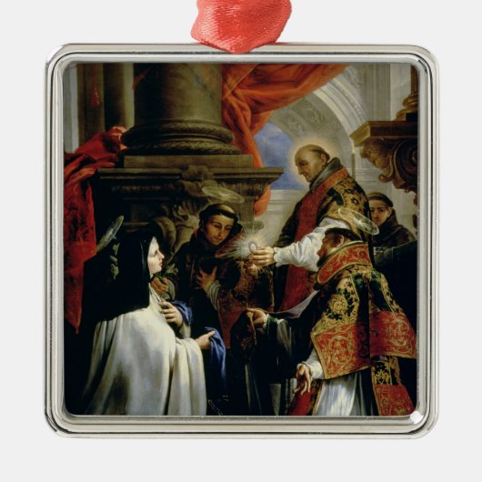 gemeente St. Teresa van Avila c.1670 Metalen Ornament (Voorkant)