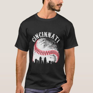  gemeentehonkbal in de stad Cincinnati bij T-shirt