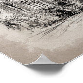  gemeentehuis Philadelphia Poster (Hoek)