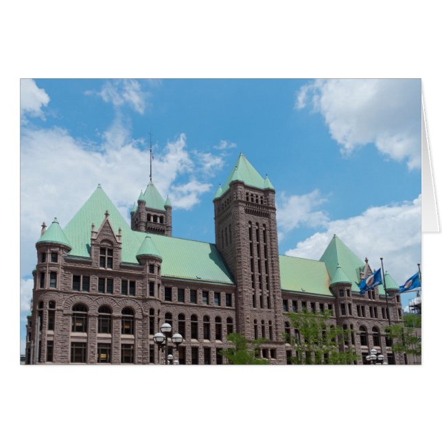 gemeentehuis van Minneapolis (Voorkant Horizontaal)