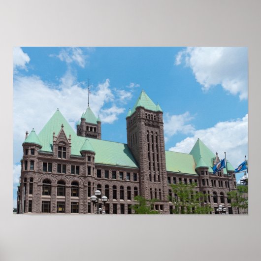 gemeentehuis van Minneapolis Poster (Voorkant)