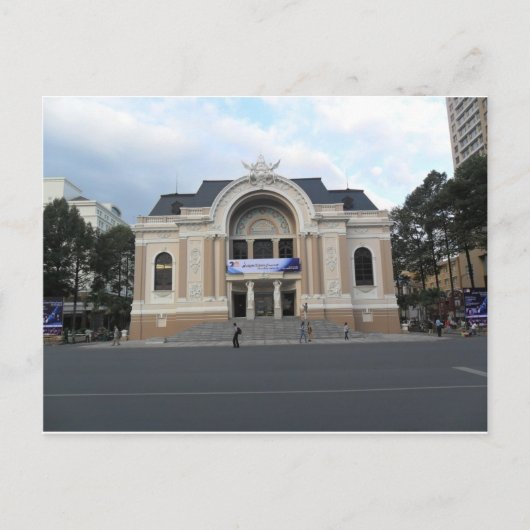 Gemeentelijk theater in Ho Chi Minh Vietnam Briefkaart (Voorkant)