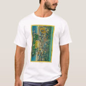 Gemeentelijke Auditorium op strand T-shirt (Voorkant)