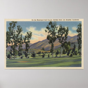 Gemeentelijke Golfcursus in Griffith Park Poster