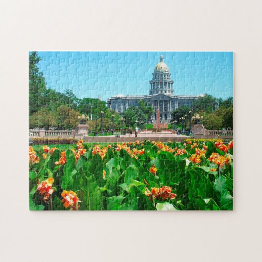 Gemeentelijke Kantoor Denver Colorado. Legpuzzel (Horizontaal)