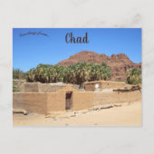 Gemeenten in Fada Chad Briefkaart (Voorkant)