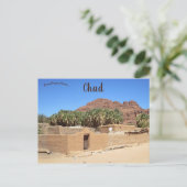 Gemeenten in Fada Chad Briefkaart (Staand voorkant)