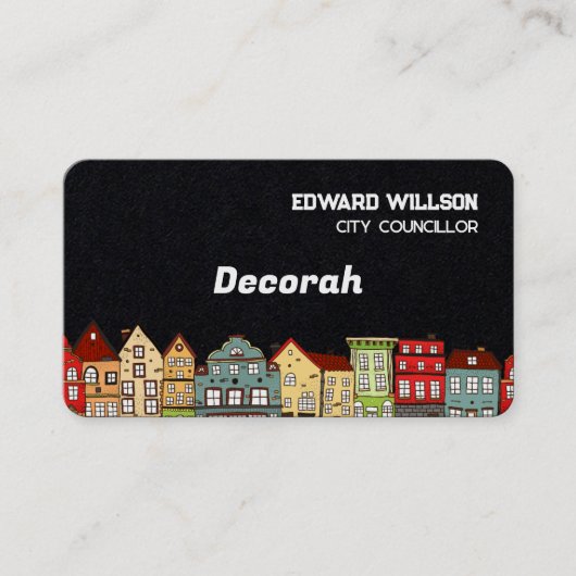 gemeenteraadslid visitekaartje (Voorkant)