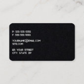 gemeenteraadslid visitekaartje (Achterkant)