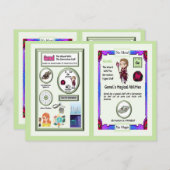 Gemel - Germanium Trading Kaart (Voorkant / Achterkant)