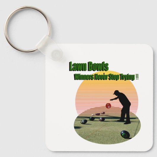 Gemelde Bowls het Ontwerp van de Winnaars, het Sle Sleutelhanger (Voorkant)