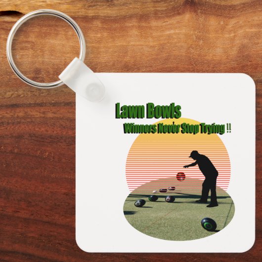 Gemelde Bowls het Ontwerp van de Winnaars, het Sle Sleutelhanger (Voorkant)