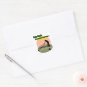 Gemelde Bowls het ontwerp van de Winnaars, Sticker (Envelop)