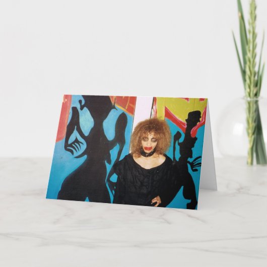 Gemelde briefkaart (Voorkant)