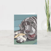 Gemelde briefkaart (Voorkant)