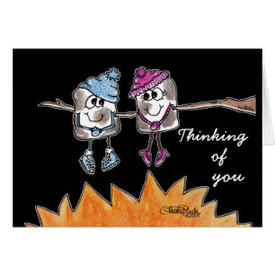 Gemelde Marshmallows