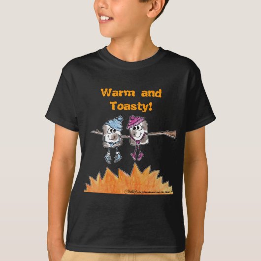 Gemelde Marshmallows T-shirt (Voorkant)