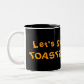 Gemelde Marshmallows Tweekleurige Koffiemok (Links)