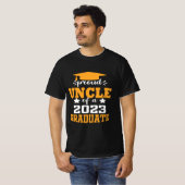 Gemelde UNCLE van een Klasse van 2023 Afstuderen M T-shirt (Voorkant volledig)