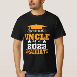 Gemelde UNCLE van een Klasse van 2023 Afstuderen M T-shirt