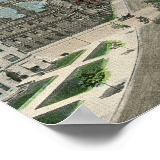 Gemenebest Ave, Boston Poster (Hoek)