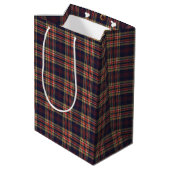 Gemenebest - Origineel Scottish Tartan Medium Cadeauzakje (Achterkant Gekanteld)