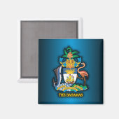 Gemenebest van de Bahama's Magneet (Voorkant / Achterkant)
