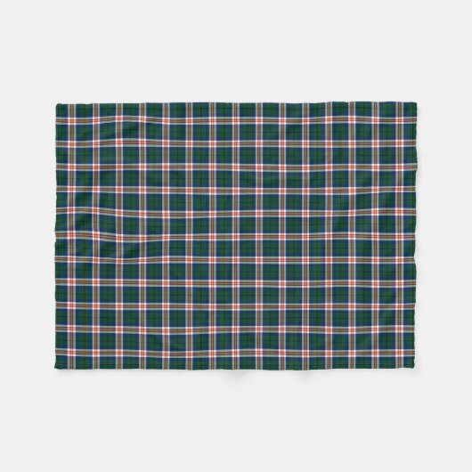 Gemenebest van Kentucky Tartan Fleece Deken (Voorkant (Horizontaal))