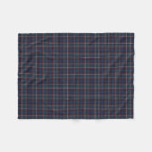 Gemenebest van Massachusetts Tartan Fleece Deken (Voorkant (Horizontaal))