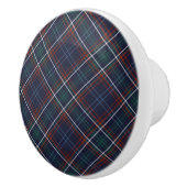 Gemenebest van Massachusetts Tartan Keramische Knop (Rechts)