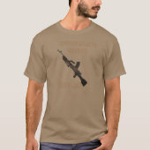 Gemenebest Warrior, Bren Tee Shirt. T-shirt (Voorkant)