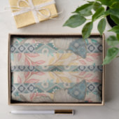 Gemengd abstract patroon & vlinder decoupage  tissuepapier (Geschenk)