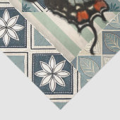 Gemengd Abstract Patroon & Vlinder Decoupage  Tissuepapier (Detail)