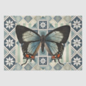 Gemengd Abstract Patroon & Vlinder Decoupage  Tissuepapier (Voorkant)