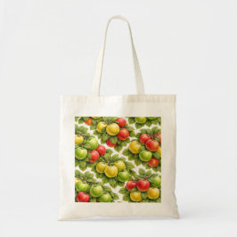 Gemengd Appelpatroon Tote Bag