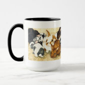 Gemengd Bedrijf - Baby Rabbits Coffee-Mok Mok (Links)
