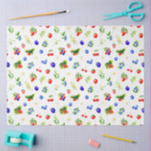 Gemengd Bessen Patroon Tissuepapier (Craft)
