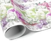 Gemengd boeket bloemen inpakpapier (Rol Hoek)