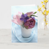 Gemengd Boeket Kaart (Gele Bloem)