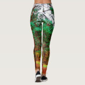 gemengd bos in het najaar leggings (Achterkant)