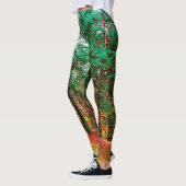 gemengd bos in het najaar leggings (Links)