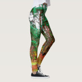 gemengd bos in het najaar leggings (Rechts)