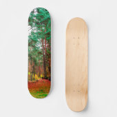 gemengd bos in het najaar persoonlijk skateboard (Voorkant)