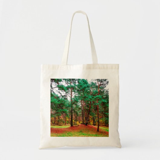 gemengd bos in het najaar tote bag (Voorkant)