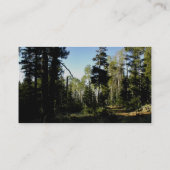 Gemengd bos met walkbaan visitekaartje (Achterkant)