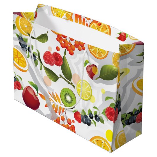Gemengd Fruit 5 Groot Cadeauzakje (Achterkant Gekanteld)