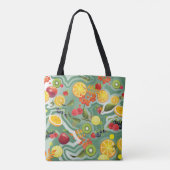 Gemengd Fruit 7 Tote Bag (Achterkant)