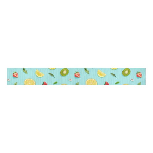 Gemengd fruit grosgrain lint (Voorkant)